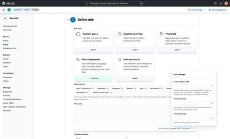 EQL search API .